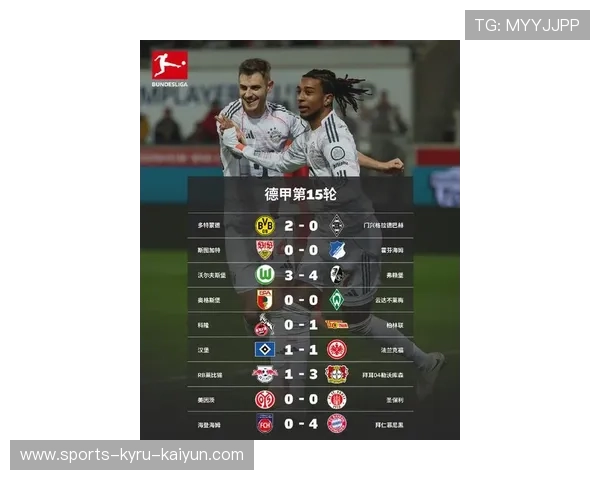 德甲球队2025赛季联赛排名最新发布